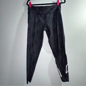 2XU Black White Printed Leggings Womens XL Athletic Compression
